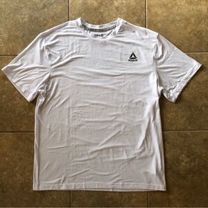 Reebok White Short Sleeve Tee Athletic Fit NWOT